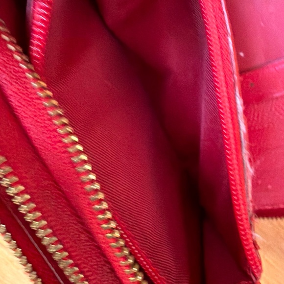 Coach Brown & Red Trim Wallet 6.5” X 4” - Picture 9 of 9